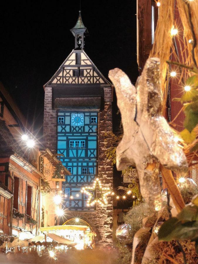 Gite Le Mandlé Riquewihr Bagian luar foto